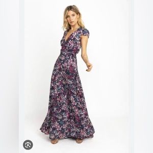 Resa - Lindsay Wrap Maxi Dress